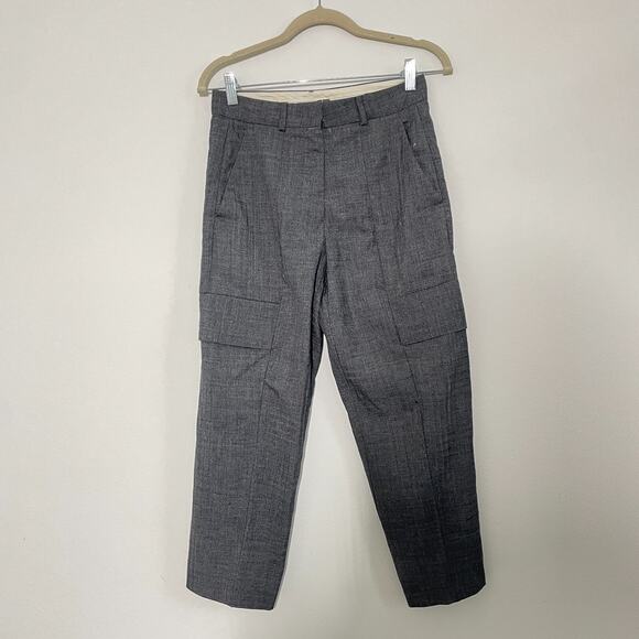 Y2K Marithe Francois Girbaud Pants Women 27 Trouser Cargo Streetwear Indie Wool - Picture 1 of 11